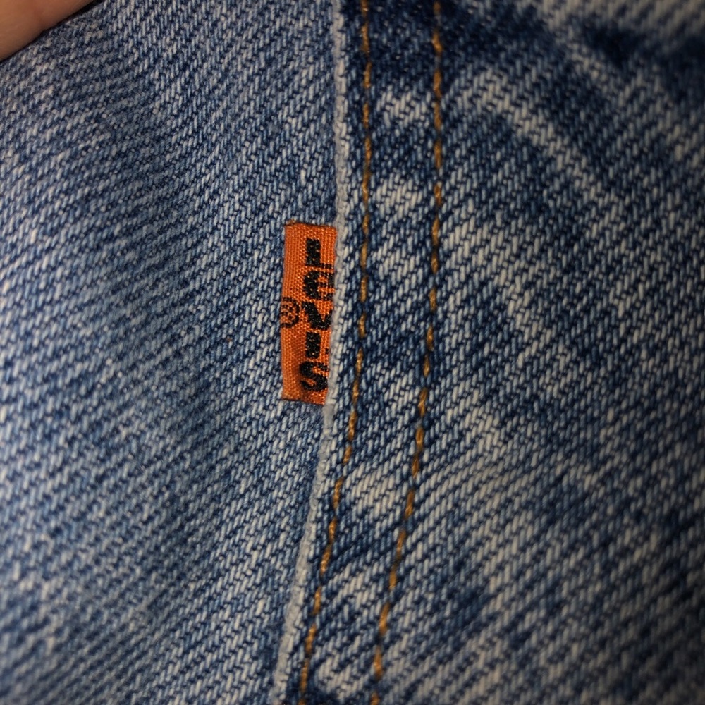 Vintage Orange Tab Levi’s size 34 inch waist